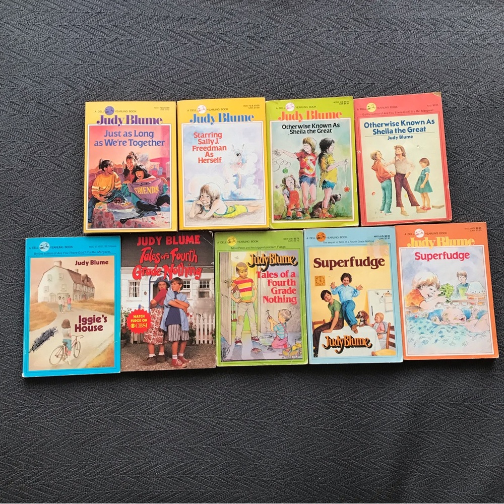 Vintage Judy Blume Otherwise Known as Sheila the Great Tales of a Fourth Grade